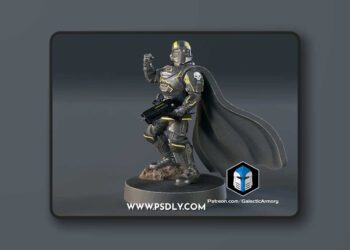 Helldiver Miniature – 3D Print Model