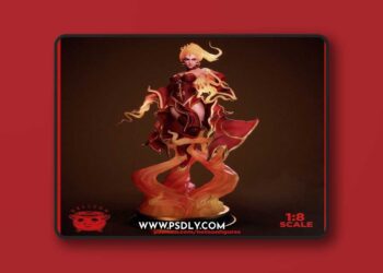 Hellson Figures – Lina – 3D Print Model STL