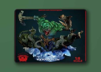 Hellson Figures – Tidehunter – 3D Print Model STL
