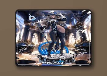 Hybris Studios – Yu Gi Oh – Silent Witch – 3D Print Model STL