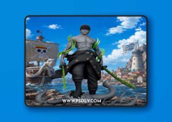 Kaiju3D – Roronoa Zoro Grim Reaper – 3D Print Model STL