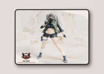 Kakashi Bishoujo – Yuki Studio – 3D Print Model STL