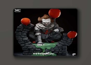 KcStudio – Pennywise – 3D Print Model STL