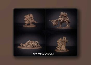 Knucklebones Miniatures July 2026 – 3D Print Model STL