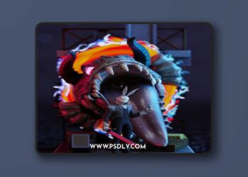 LA3Design – The Rabbit – Devil May Cry – 3D Print Model STL