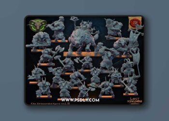 Lost Kingdom Miniatures September 2026 – 3D Print Model STL