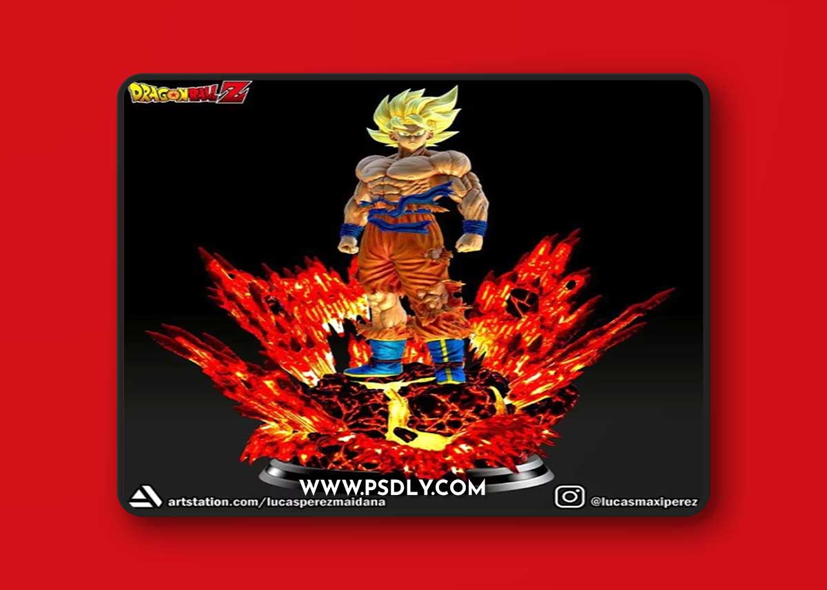 Lucas Perez – Goku Namek – 3D Print Model STL