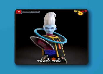 Lucas Perez – Whis Bust – 3D Print Model STL