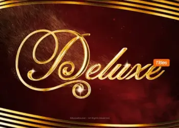 Luxury Gold Title V2
