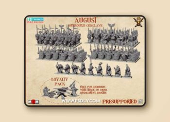 MOMminiatures August 2026 – 3D Print Model STL