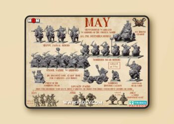 MOMminiatures May 2026 – 3D Print Model STL