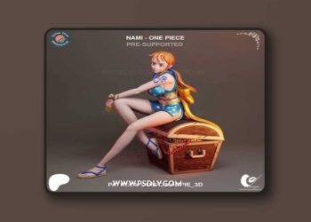 Magpie 3D – One Piece – Nami – 3D Print Model STL