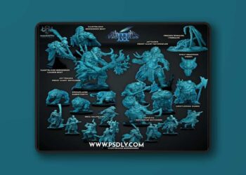 Mammoth Factory – Frostwilds III July 2024 – 3D Print Model STL