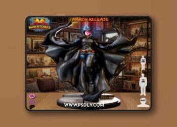 Marvel Raven – 3D STL Print Model