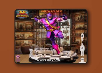 Marvel Swordsman – 3D STL Print Model