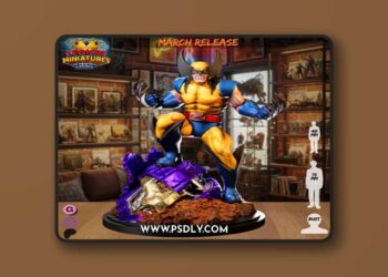 Marvel Wolverine – 3D STL Print Model