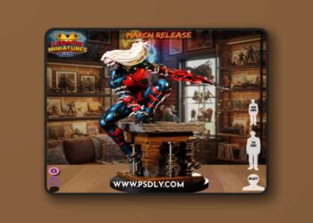 Marvels Dylan – 3D STL Print Model