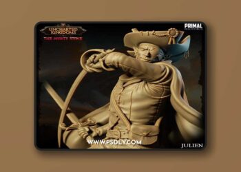 Mercenary – Julien – 3D Print Model STL