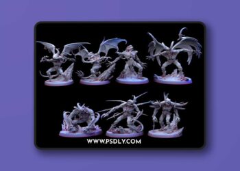Mini Monster Mayhem – Scavengers – 3D Print Model