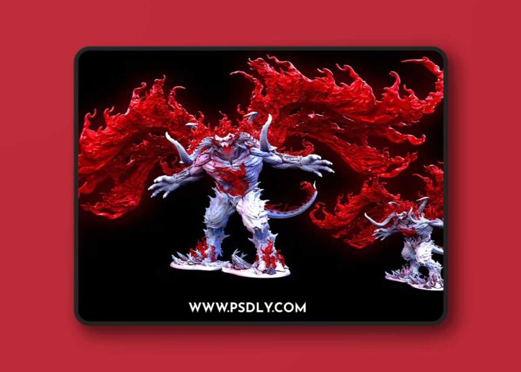 Mini Monster Mayhem – Valarauko – 3D Print Model 1 Mini Monster Mayhem – Valarauko – 3D Print Model