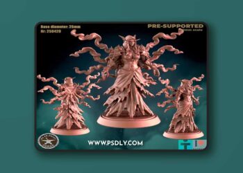 My3DPrintForge – Banshee Queen Sylvana – 3D Print Model