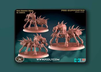 My3DPrintForge – Crypt Spider – 3D Print Model