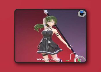 Neko Figurines – Ubel – 3D Print Model STL