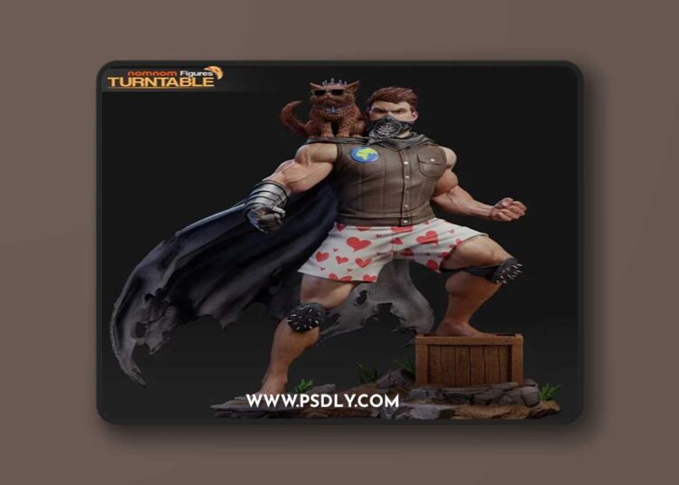 Nomnom Figures – Carl – Dungeon Crawler Carl – 3D Print Model STL 1 Nomnom Figures – Carl – Dungeon Crawler Carl – 3D Print Model STL