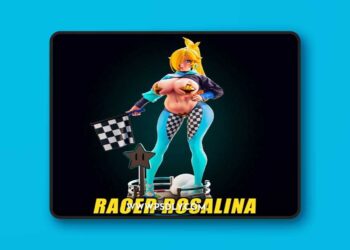 Officer Rhu – Racer Rosalina – 3D Print Model STL