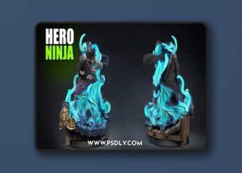 Oni Hero Ninja – 3D Print Model STL