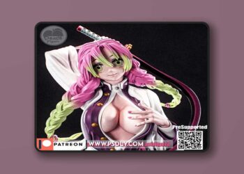 Peach Figure – Mitsuri Kanroji – 3D Print Model STL
