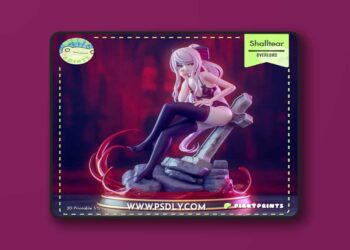 Pikky Prints – Overlord – Shalltear Bloodfallen – 3D Print Model STL 4 Pikky Prints – Overlord – Shalltear Bloodfallen – 3D Print Model STL