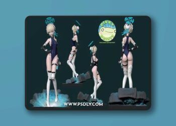 Pikky Prints – Toki Asuma – Blue Archive – 3D Print Model STL