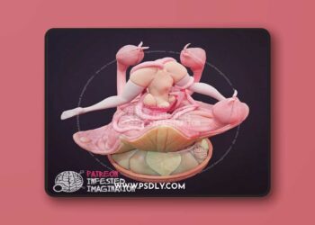 Plant Vore Taking a New Victim – 3D STL Print Model