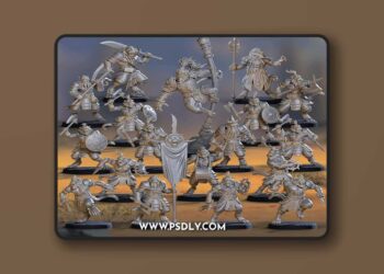 Punga Miniatures – Tiger Kingdom August 2026 – 3D Print Model STL