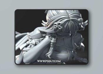RN Estudio – Dungeon Pin Ups – Changli – 3D Print Model