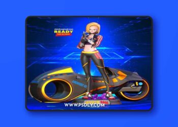 Racer Android 18 – 3D STL Print Model