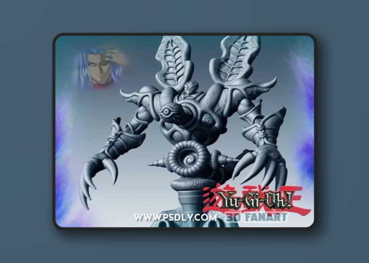Relinquished Monster Statue – 3D Print Model STL 1 Relinquished Monster Statue – 3D Print Model STL