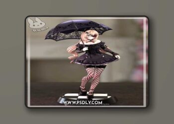 Remy Sculpts – Kuru Nimi Goth – 3D Print Model STL