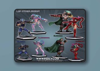 Ronin Arts Workshop – Las Cyberluchas August 2024 – 3D Print Model STL