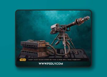 SW3D – E Web Heavy Blaster – 3D Print Model STL