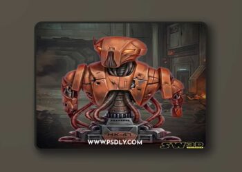 SW3D – HK47 Droid Bust – 3D Print Model STL