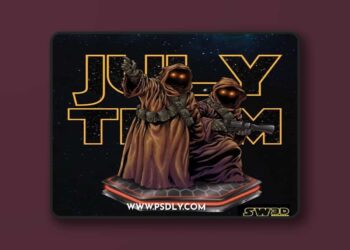 SW3D – Jawas Sculpture – 3D Print Model STL