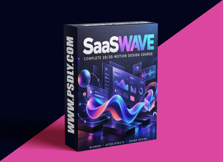 SaaSWAVE - Complete 2D/3D Motion Design Course (Blender, After Effects & Sound Design) 1 SaaSWAVE - Complete 2D/3D Motion Design Course (Blender, After Effects & Sound Design)