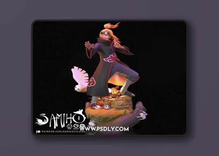 Samiho Studios – Deidara – 3D Print Model STL 1 Samiho Studios – Deidara – 3D Print Model STL