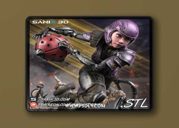 Sanix – Alita – 3D Print Model STL
