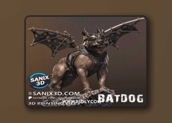Sanix – Batdog – 3D Print Model STL