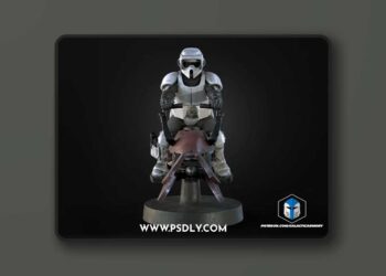 Scout Trooper Miniature – 3D Print Model