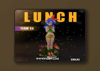 Sekai – Launch Sculpture and Bust – 3D Print Model STL