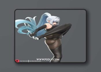 Sin3Dstudio – NIKKE – Ark Ranger Black – 3D Print Model STL